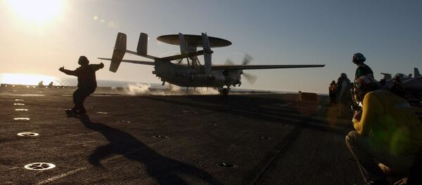 Самолет E-2C Hawkeye американских ВМС - 俄罗斯卫星通讯社