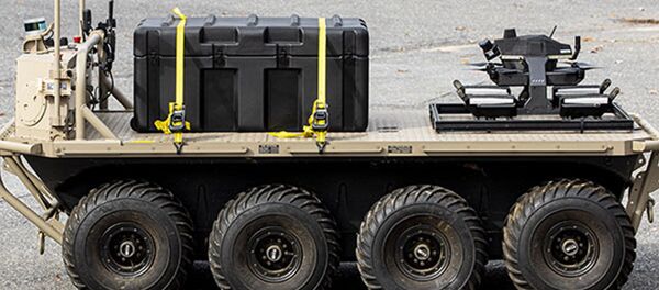 Многоцелевой робот MUTT (версия 8 × 8).  Robotic Research - 俄罗斯卫星通讯社