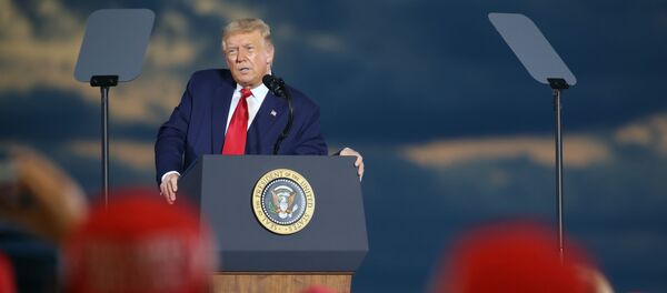 Выступление Дональда Трампа в Нью-Гэмпшире - 俄罗斯卫星通讯社