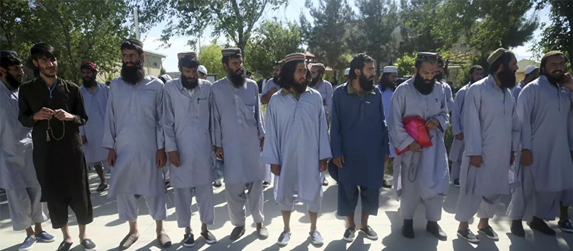 Afghan Taliban prisoners in Parwan province, Afghanistan - 俄羅斯衛星通訊社, 1920, 27.08.2021