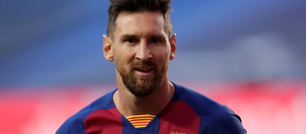 Игрок ФК Барселона Лионель Месси - 俄罗斯卫星通讯社