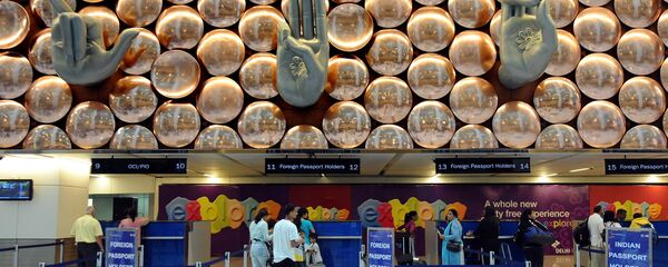 Аэропорт в Нью-Дели. Индия Аэропорт в Нью-Дели. Индия - 俄罗斯卫星通讯社