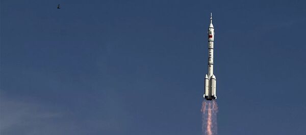 Старт ракеты-носителя Чанчжэн-2F c космодрома Цзюцюань, КНР. - 俄罗斯卫星通讯社