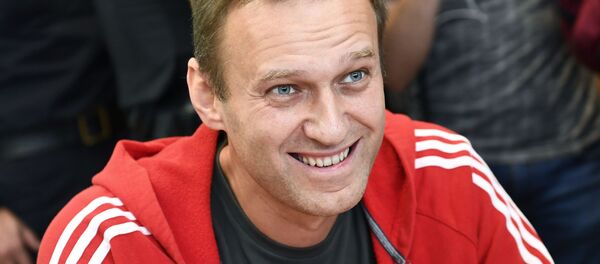 Алексей Навальный, арестованный по административному делу, в Симоновском суде Москвы Алексей Навальный, арестованный по административному делу, в Симоновском суде Москвы - 俄羅斯衛星通訊社