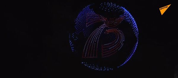 二战结束75周年灯光秀 - 俄罗斯卫星通讯社