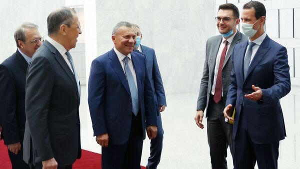 俄代表團與敘總統阿薩德舉行會談 - 俄羅斯衛星通訊社