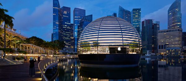 Apple Marina Bay Sands Apple Marina Bay Sands - 俄罗斯卫星通讯社