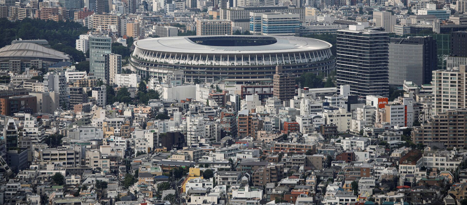 Вид на Национальный стадион в Токио  - 俄罗斯卫星通讯社, 1920, 12.04.2021