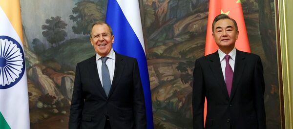 俄印中三國外長 - 俄羅斯衛星通訊社