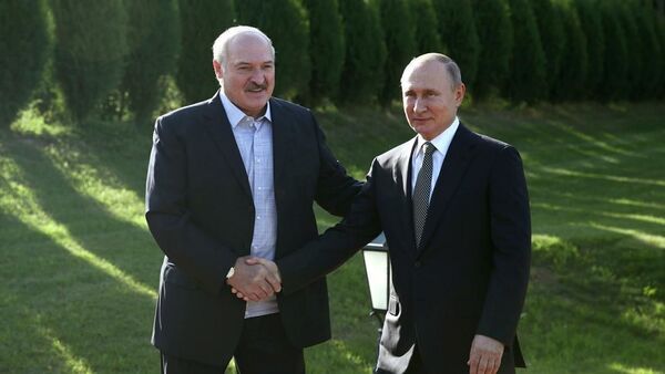 Путин Лукашенко - 俄羅斯衛星通訊社