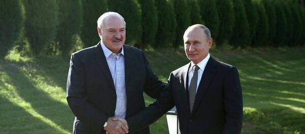 Путин Лукашенко - 俄罗斯卫星通讯社