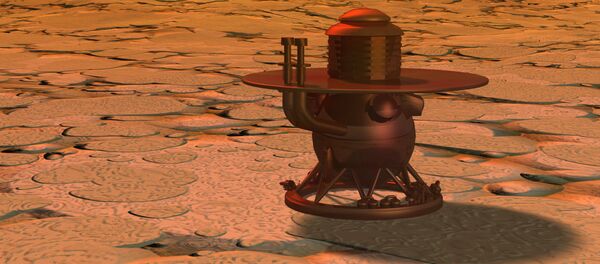 Посадочный модуль на поверхности Венеры - 俄羅斯衛星通訊社