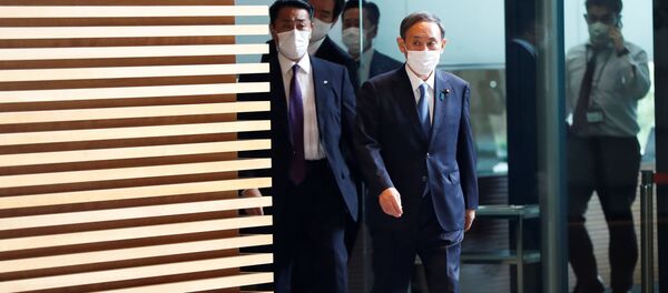  Японский политик Есихидэ Суга  - 俄羅斯衛星通訊社