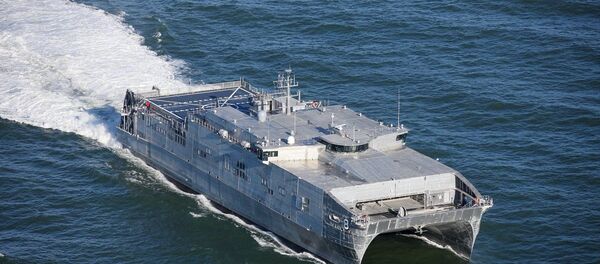 Быстроходный транспортно-десантный корабль USNS Yuma ВМС США - 俄罗斯卫星通讯社