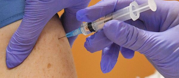 Вакцинация добровольцев против COVID-19 в Москве - 俄罗斯卫星通讯社