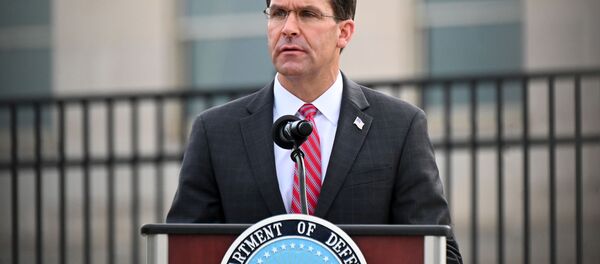 Глава Пентагона Марк Эспер - 俄羅斯衛星通訊社