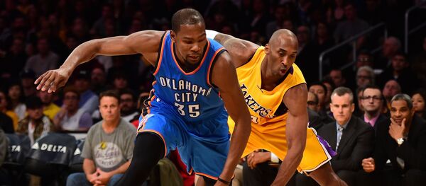 Kobe Bryant #24 of the Los Angeles Lakers Kobe Bryant #24 of the Los Angeles Lakers - 俄羅斯衛星通訊社