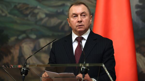 白俄羅斯外交部長弗拉基米爾·馬克伊 - 俄羅斯衛星通訊社