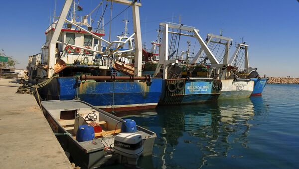 Рыбацкие лодки в порту Бенгази, 2012 год - 俄羅斯衛星通訊社