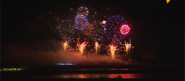 莫斯科附近舉行煙花節 - 俄羅斯衛星通訊社