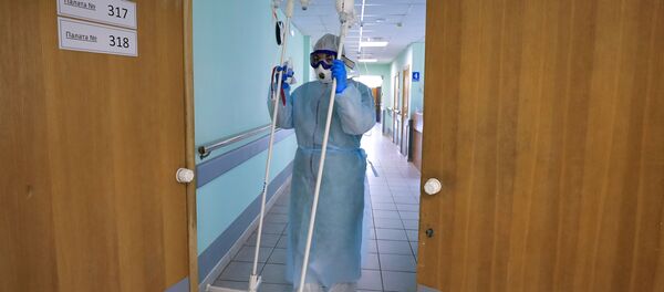 俄方收治新冠患者的医院床位使用率已经接近90% - 俄罗斯卫星通讯社