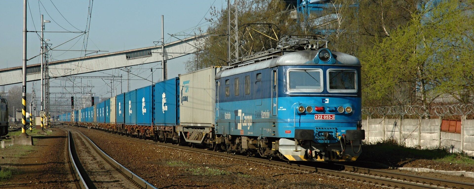 俄罗斯集装箱运输公司的火车 - 俄罗斯卫星通讯社, 1920, 04.01.2022