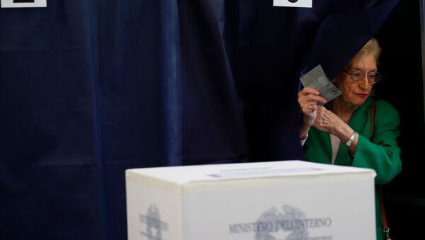 Выборы в Италии  - 俄罗斯卫星通讯社
