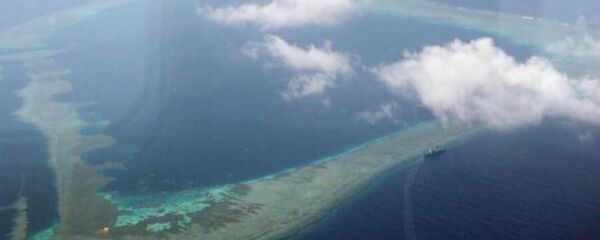 Корабль ВМС Филиппин BRP Gregorio del Pilar, севший на мель на спорной территории в Южно-Китайском море - 俄罗斯卫星通讯社