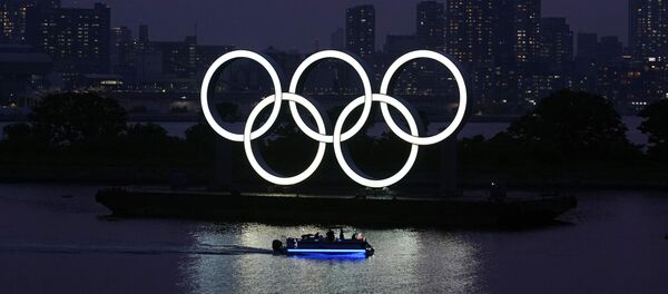 Олимпийские кольца в Токио - 俄罗斯卫星通讯社