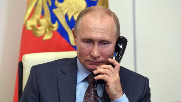 普京與阿聯酋總統通話 - 俄羅斯衛星通訊社