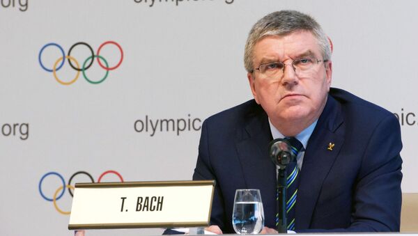 Президент Международного олимпийского комитета Томас Бах  - 俄罗斯卫星通讯社