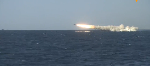 俄罗斯黑海舰队在“高加索-2020”军演中发射导弹 - 俄罗斯卫星通讯社