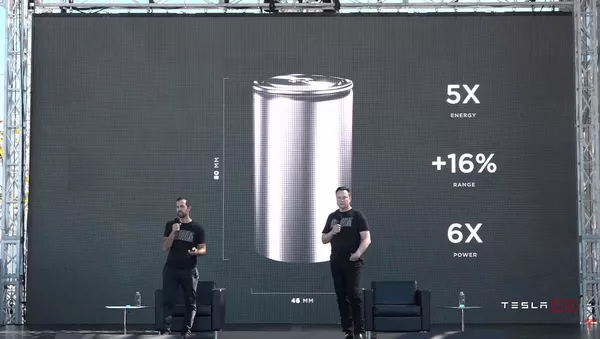 Презентация Tesla Battery Day - 俄羅斯衛星通訊社
