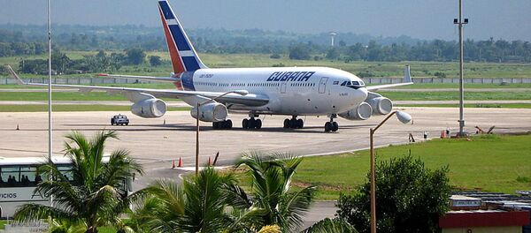 Ил-96-300 авиакомпании Cubana de Aviacion  - 俄罗斯卫星通讯社