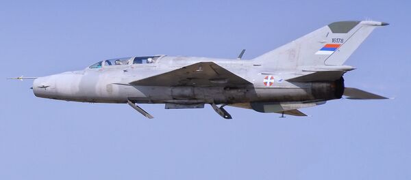 МиГ-21 сербских ВВС - 俄羅斯衛星通訊社