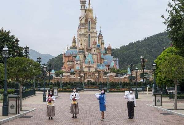 香港迪士尼樂園重新開放 - 俄羅斯衛星通訊社
