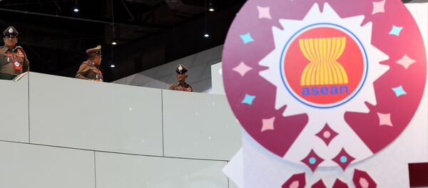 Логотип АСЕАН Логотип АСЕАН - 俄罗斯卫星通讯社