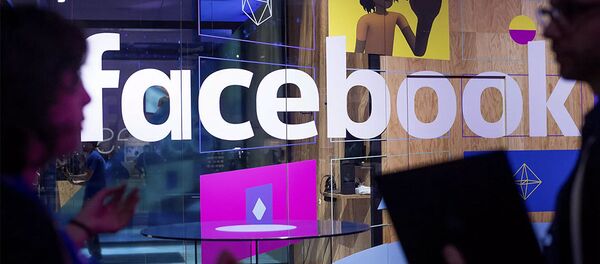 Лого Facebook - 俄罗斯卫星通讯社