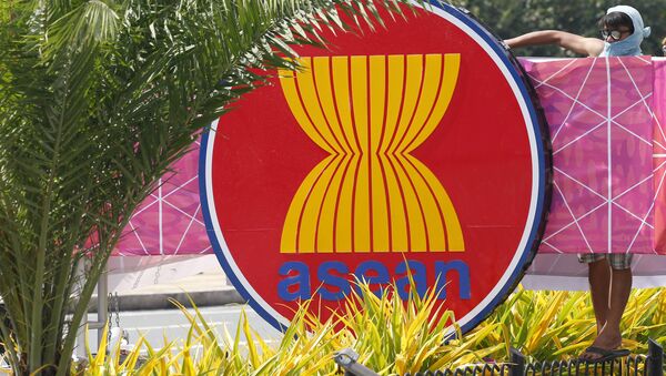 Логотип ASEAN - 俄罗斯卫星通讯社