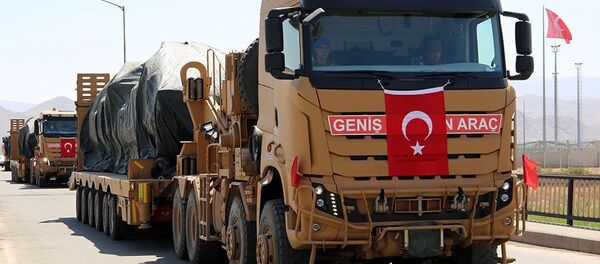 Турецкие военные, прибывшие на учения в Азербайджан. Архивное фото - 俄罗斯卫星通讯社