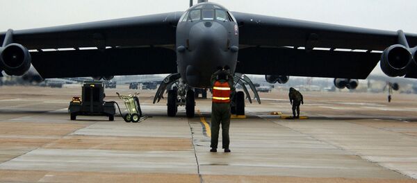 Стратегический бомбардировщик В-52 на базе ВВС Барксдейл - 俄罗斯卫星通讯社