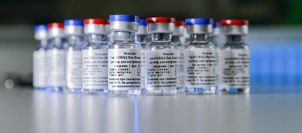 Производство вацины Спутник V в Институте эпидемиологии и микробиологии имени Н. Ф. Гамалеи - 俄羅斯衛星通訊社