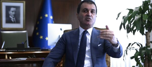 Министр Турции по делам ЕС Омер Челик Министр Турции по делам ЕС Омер Челик - 俄罗斯卫星通讯社