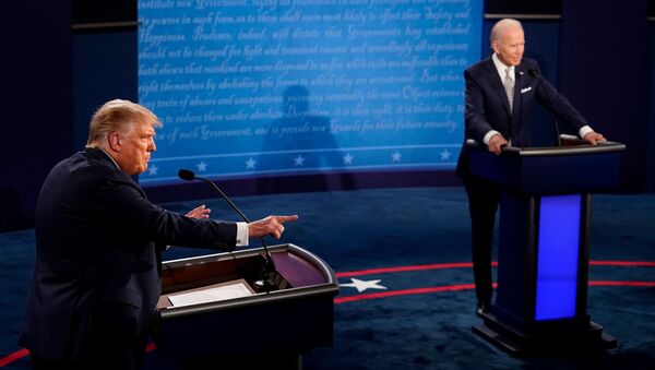 Президентские дебаты Дональда Трампа и Джо Байдена  - 俄罗斯卫星通讯社