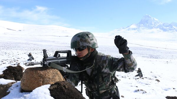 
  中国军人，西藏 - 俄罗斯卫星通讯社