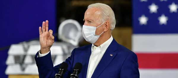 Кандидат в президенты США Джо Байден Кандидат в президенты США Джо Байден - 俄罗斯卫星通讯社