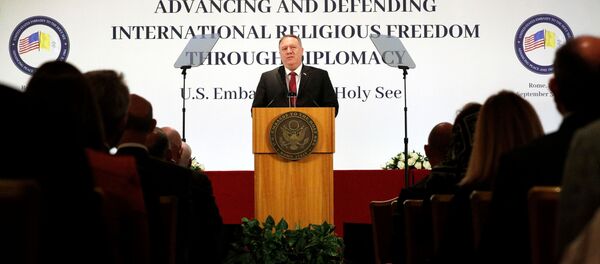 Майк Помпео в Италии. 30 сентября 2020 Майк Помпео в Италии. 30 сентября 2020 - 俄羅斯衛星通訊社