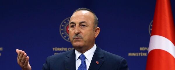 Министр иностранных дел Турции Мевлют Чавушоглу Министр иностранных дел Турции Мевлют Чавушоглу - 俄羅斯衛星通訊社