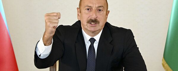 Президент Ильхам Алиев обращается к народу Азербайджана Президент Ильхам Алиев обращается к народу Азербайджана - 俄罗斯卫星通讯社