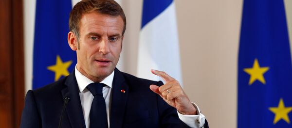 Президент Франции Эммануэль Макрон - 俄罗斯卫星通讯社